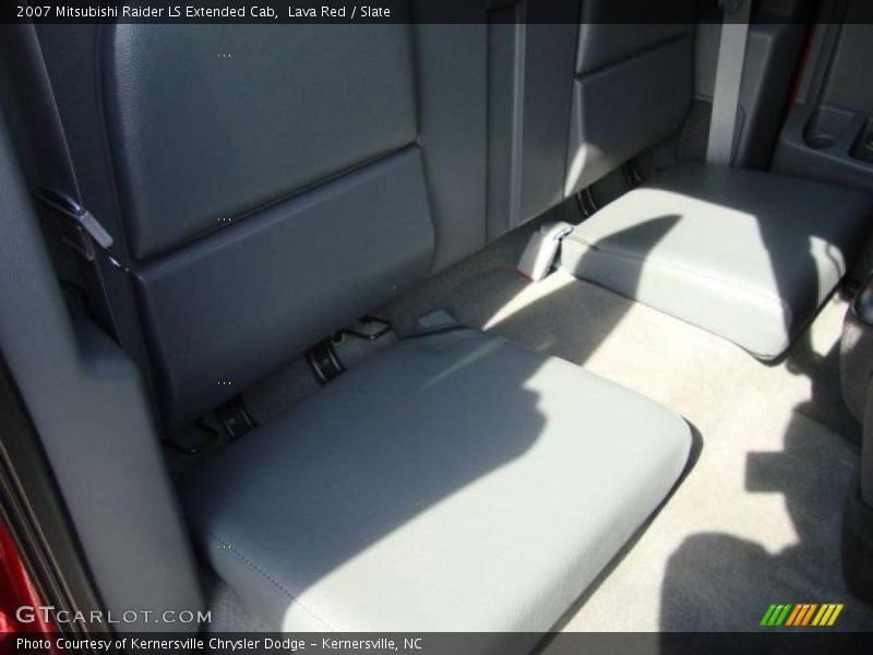 Lava Red / Slate 2007 Mitsubishi Raider LS Extended Cab