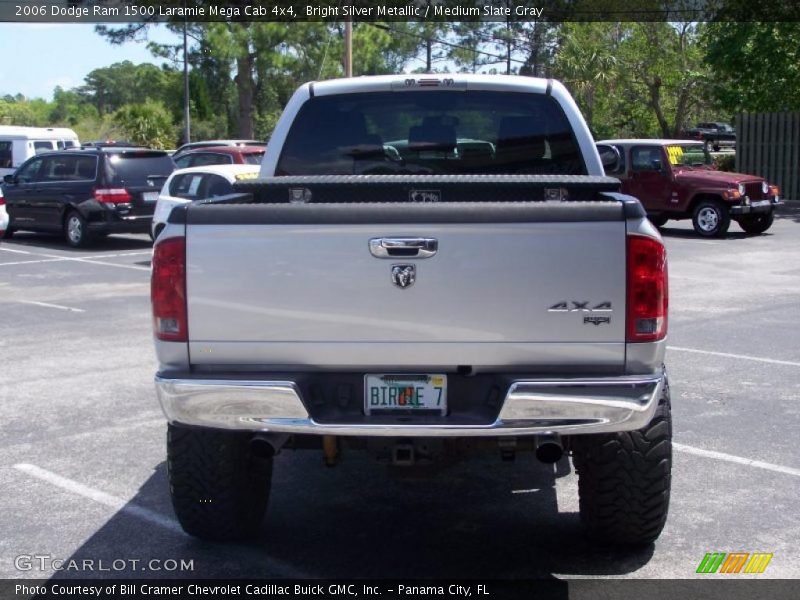 Bright Silver Metallic / Medium Slate Gray 2006 Dodge Ram 1500 Laramie Mega Cab 4x4