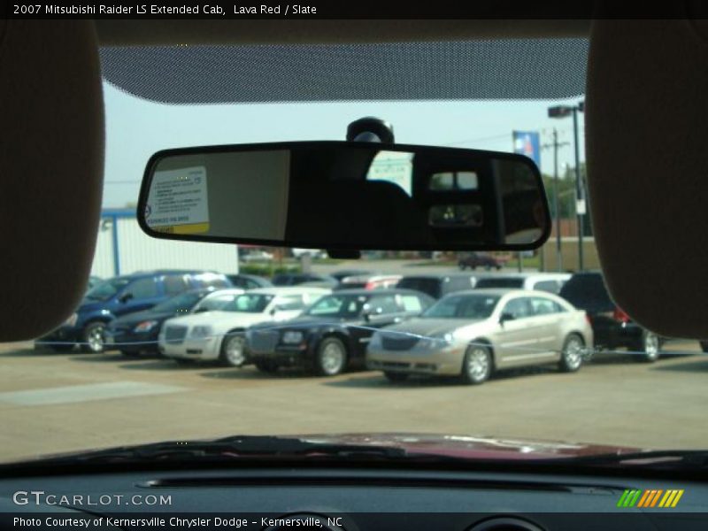 Lava Red / Slate 2007 Mitsubishi Raider LS Extended Cab