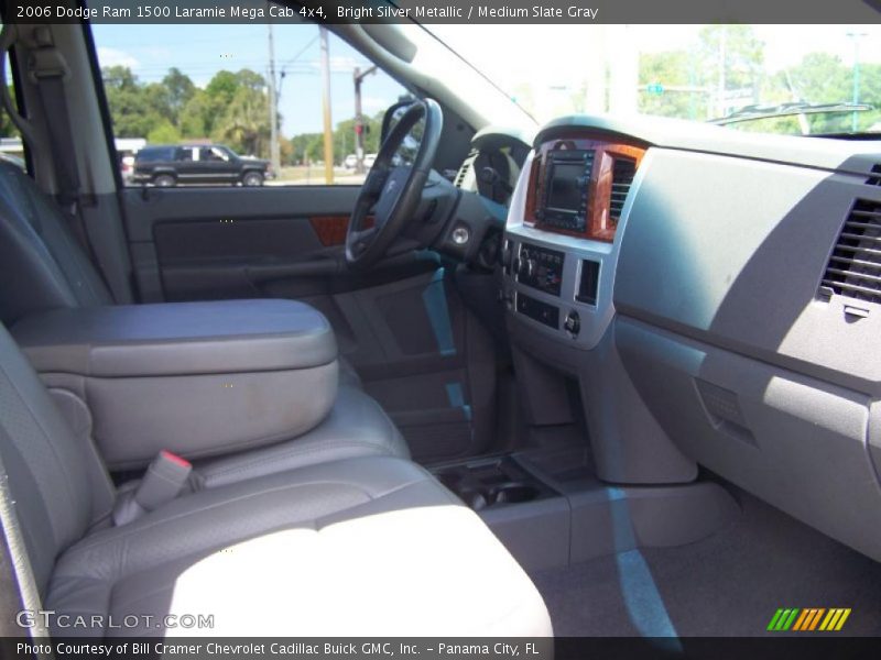 Bright Silver Metallic / Medium Slate Gray 2006 Dodge Ram 1500 Laramie Mega Cab 4x4