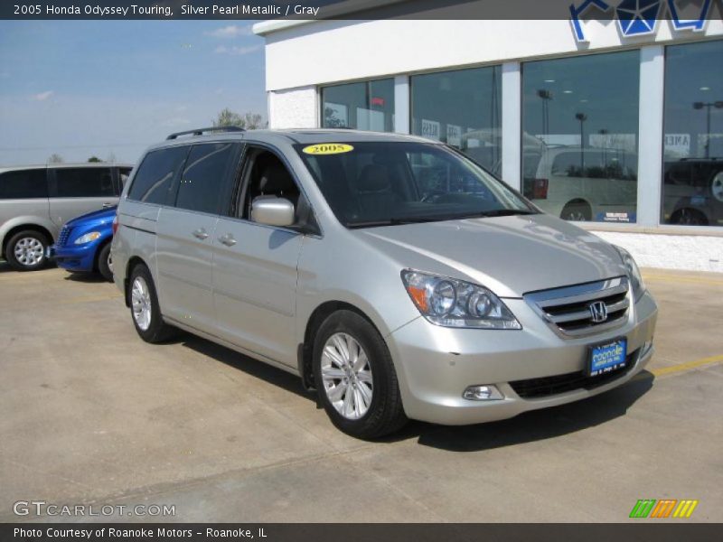 Silver Pearl Metallic / Gray 2005 Honda Odyssey Touring
