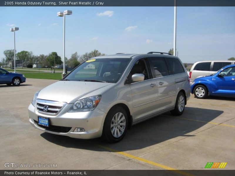 Silver Pearl Metallic / Gray 2005 Honda Odyssey Touring