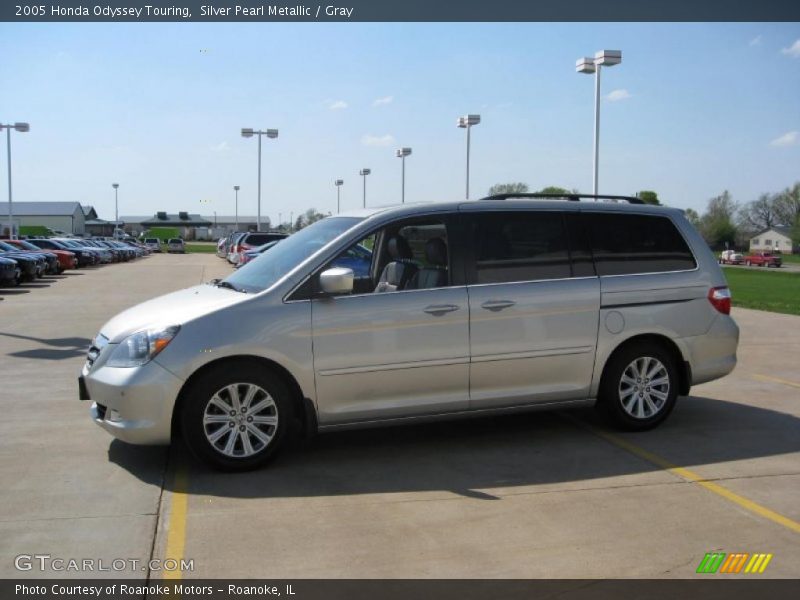 Silver Pearl Metallic / Gray 2005 Honda Odyssey Touring