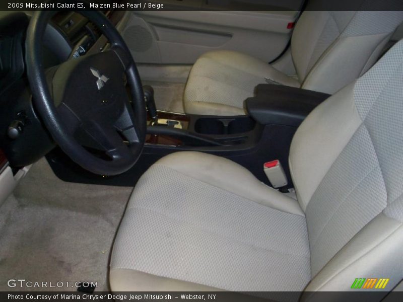 Maizen Blue Pearl / Beige 2009 Mitsubishi Galant ES