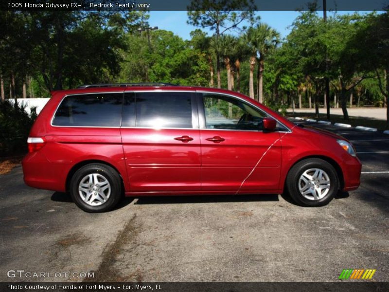Redrock Pearl / Ivory 2005 Honda Odyssey EX-L