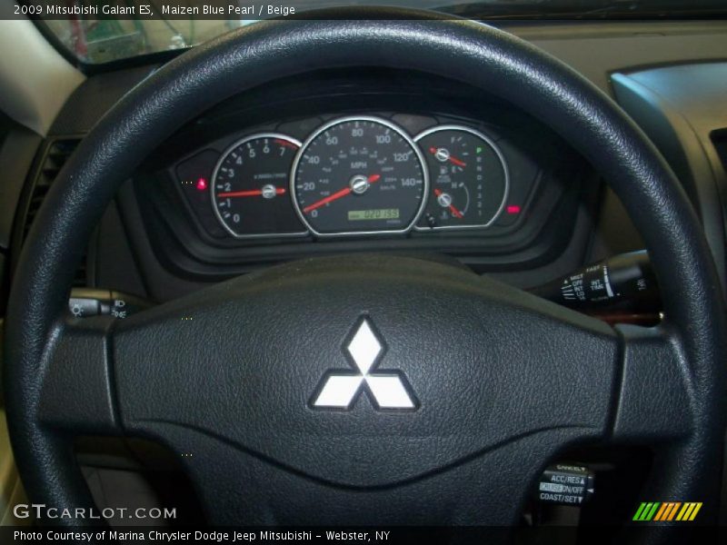 Maizen Blue Pearl / Beige 2009 Mitsubishi Galant ES