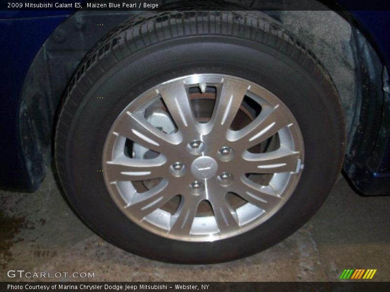 Maizen Blue Pearl / Beige 2009 Mitsubishi Galant ES