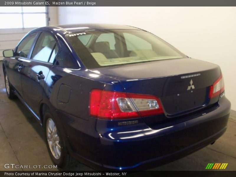Maizen Blue Pearl / Beige 2009 Mitsubishi Galant ES
