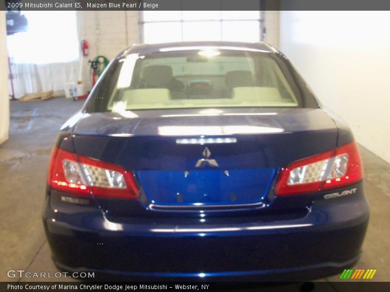 Maizen Blue Pearl / Beige 2009 Mitsubishi Galant ES