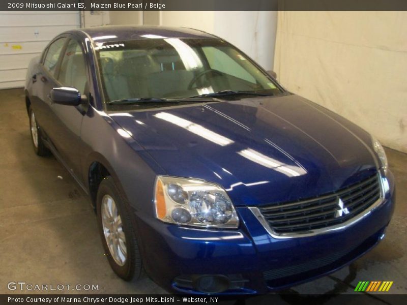 Maizen Blue Pearl / Beige 2009 Mitsubishi Galant ES