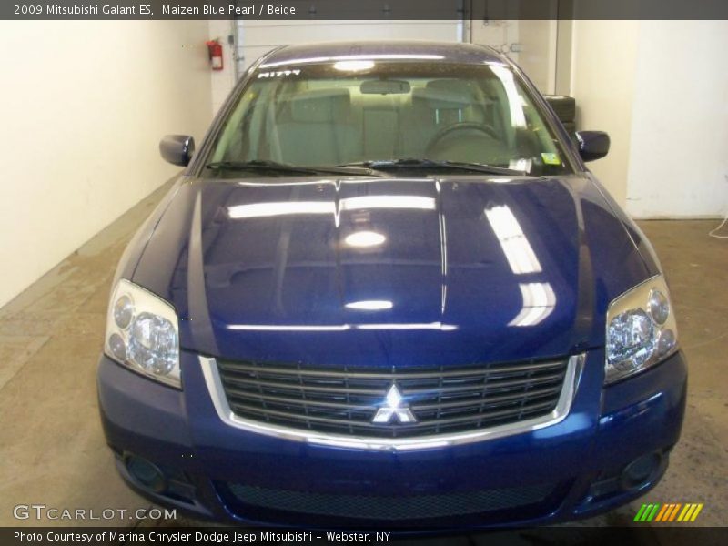 Maizen Blue Pearl / Beige 2009 Mitsubishi Galant ES