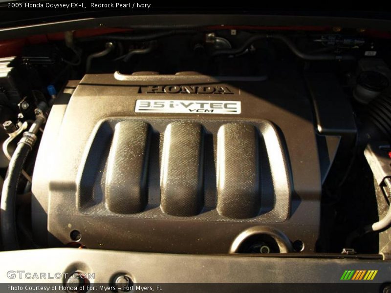 Redrock Pearl / Ivory 2005 Honda Odyssey EX-L