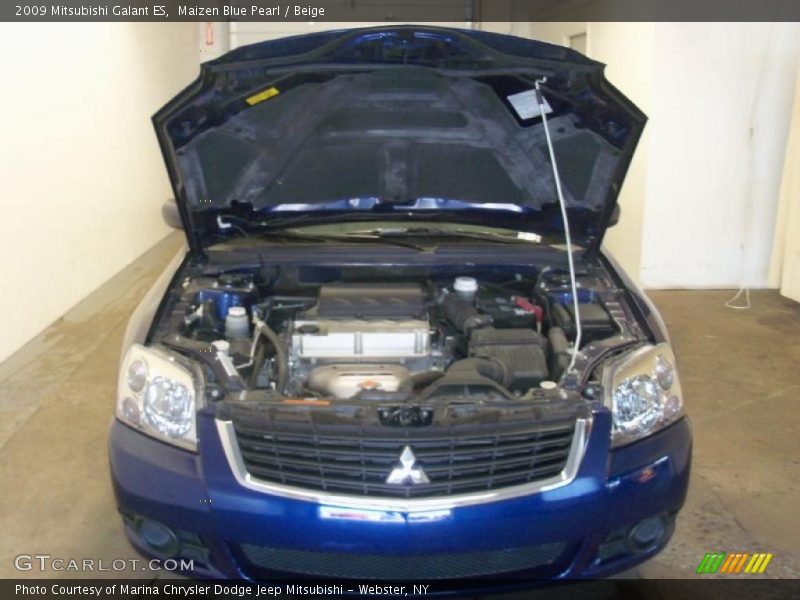 Maizen Blue Pearl / Beige 2009 Mitsubishi Galant ES