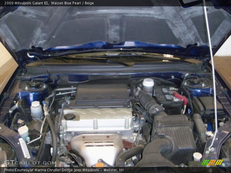 Maizen Blue Pearl / Beige 2009 Mitsubishi Galant ES
