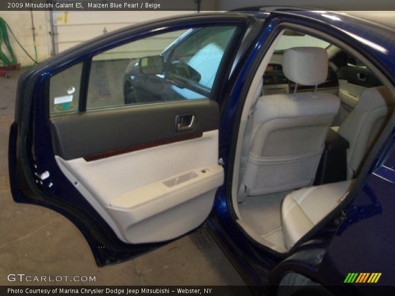 Maizen Blue Pearl / Beige 2009 Mitsubishi Galant ES