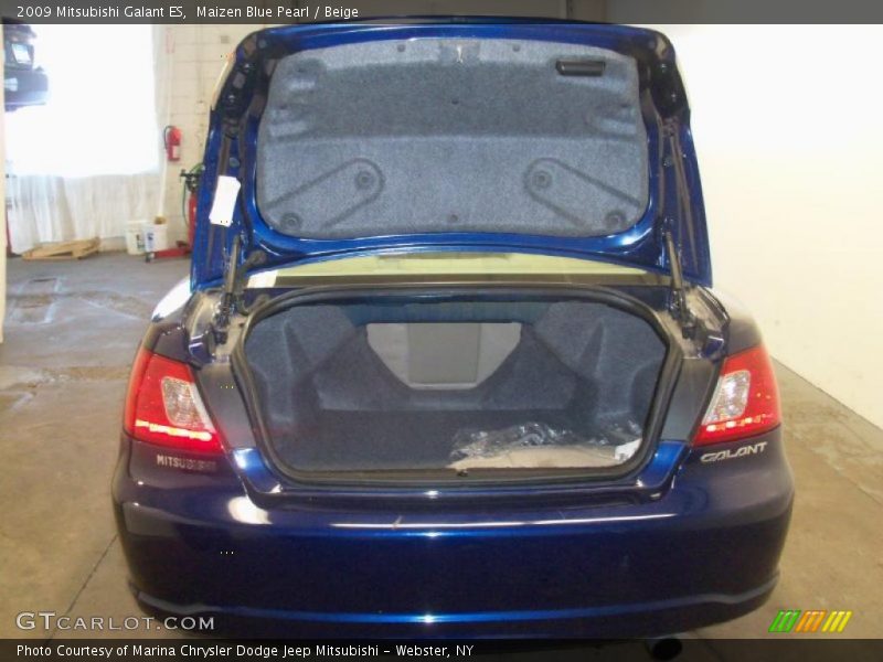 Maizen Blue Pearl / Beige 2009 Mitsubishi Galant ES