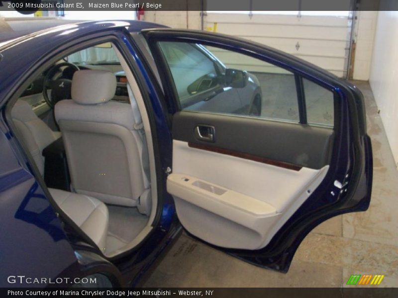 Maizen Blue Pearl / Beige 2009 Mitsubishi Galant ES