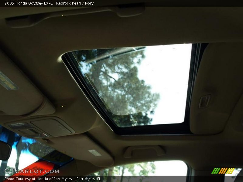 Redrock Pearl / Ivory 2005 Honda Odyssey EX-L