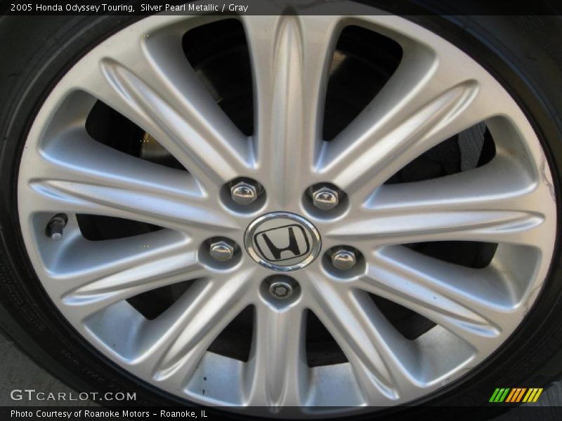 Silver Pearl Metallic / Gray 2005 Honda Odyssey Touring