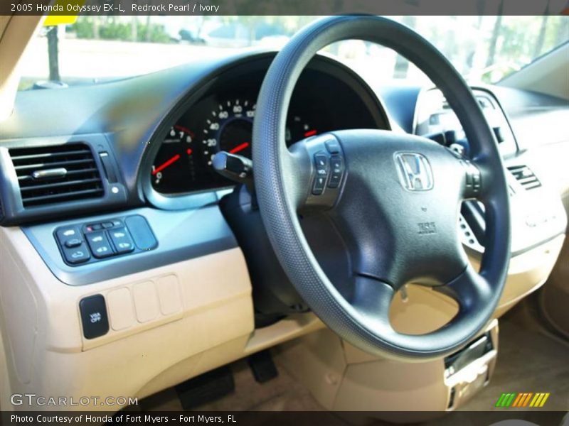 Redrock Pearl / Ivory 2005 Honda Odyssey EX-L