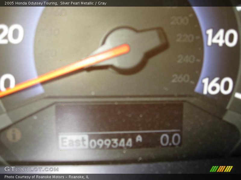 Silver Pearl Metallic / Gray 2005 Honda Odyssey Touring