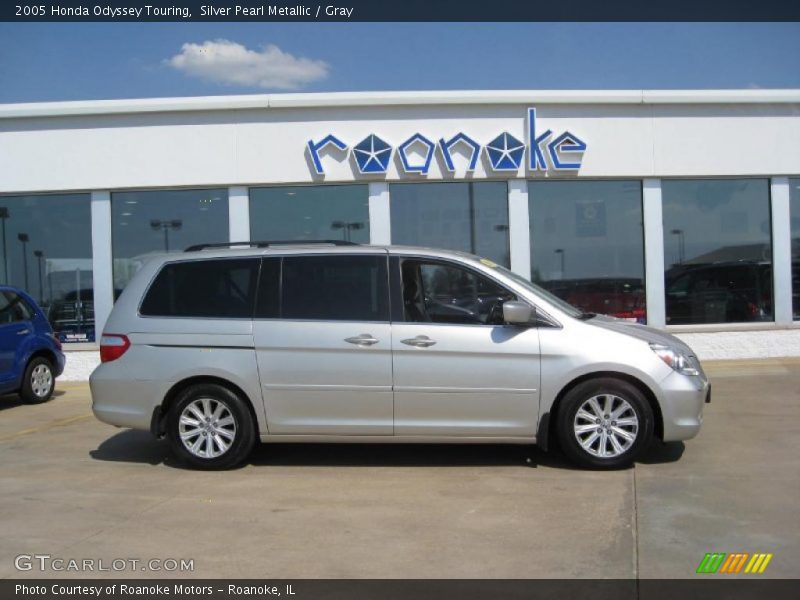 Silver Pearl Metallic / Gray 2005 Honda Odyssey Touring