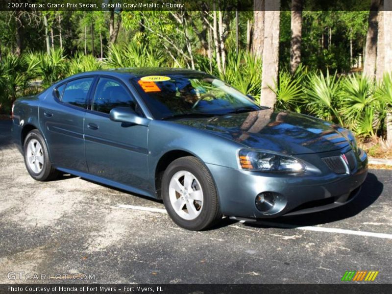 Stealth Gray Metallic / Ebony 2007 Pontiac Grand Prix Sedan