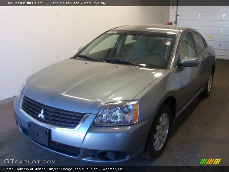 Satin Meisai Pearl / Medium Gray 2009 Mitsubishi Galant ES