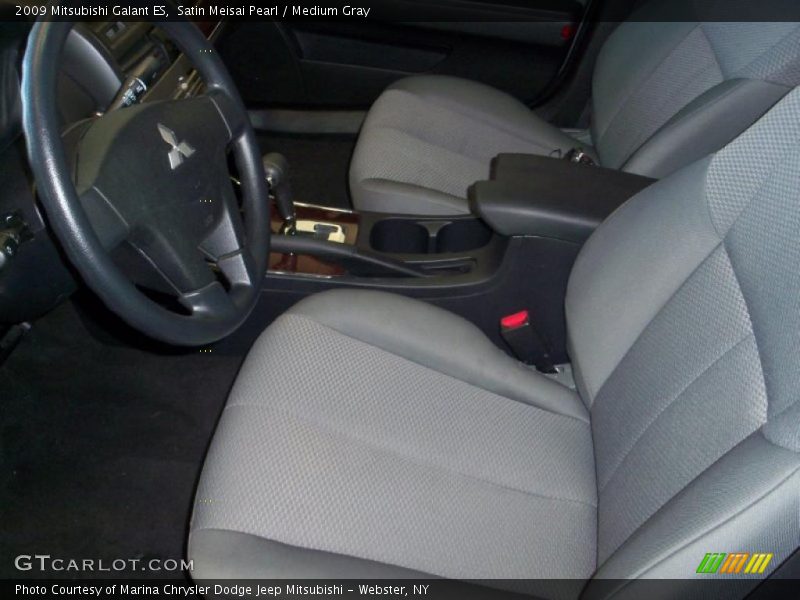 Satin Meisai Pearl / Medium Gray 2009 Mitsubishi Galant ES