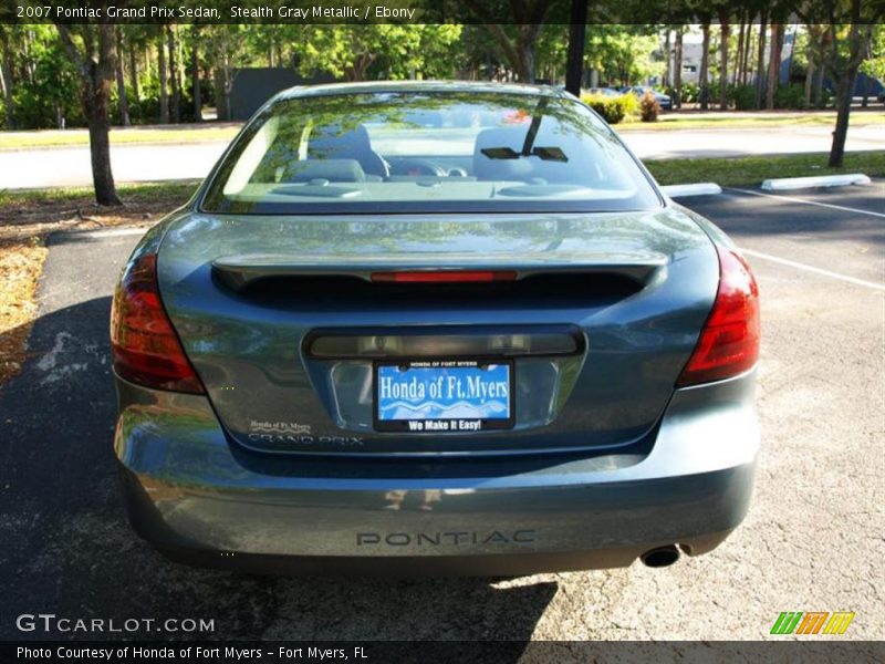 Stealth Gray Metallic / Ebony 2007 Pontiac Grand Prix Sedan