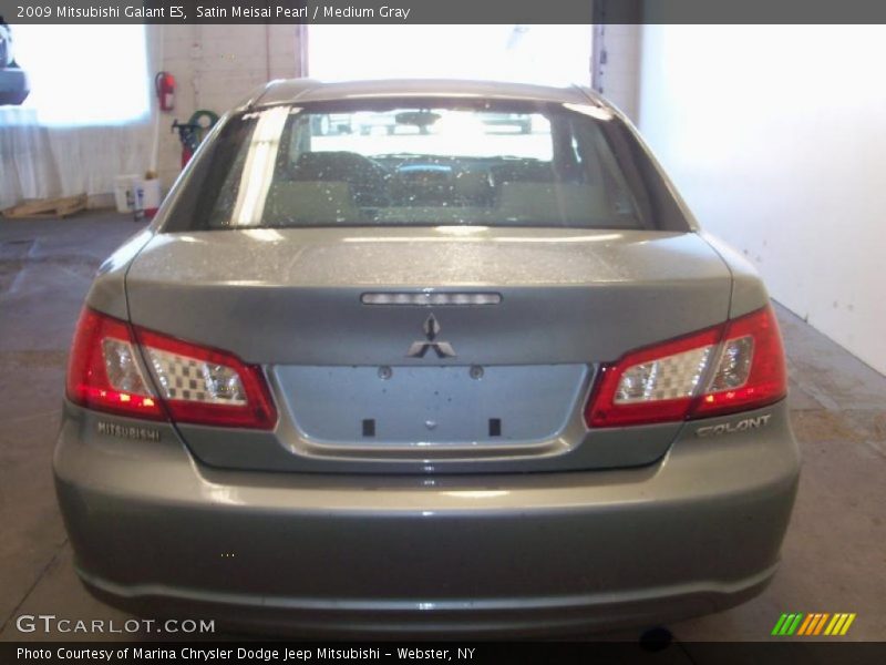 Satin Meisai Pearl / Medium Gray 2009 Mitsubishi Galant ES