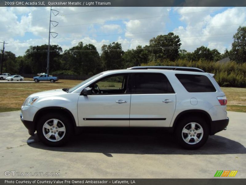 Quicksilver Metallic / Light Titanium 2009 GMC Acadia SLE