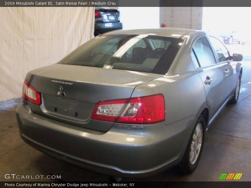 Satin Meisai Pearl / Medium Gray 2009 Mitsubishi Galant ES
