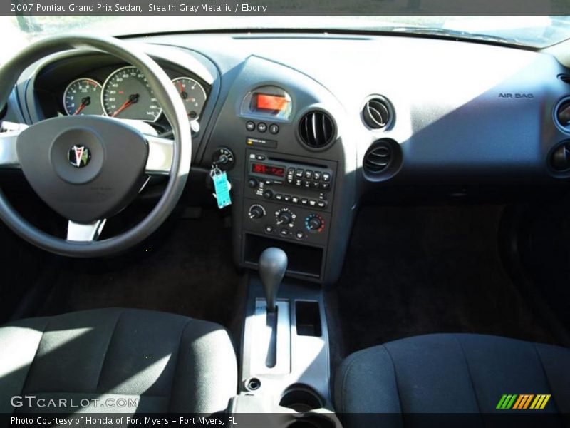 Stealth Gray Metallic / Ebony 2007 Pontiac Grand Prix Sedan