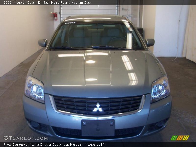 Satin Meisai Pearl / Medium Gray 2009 Mitsubishi Galant ES
