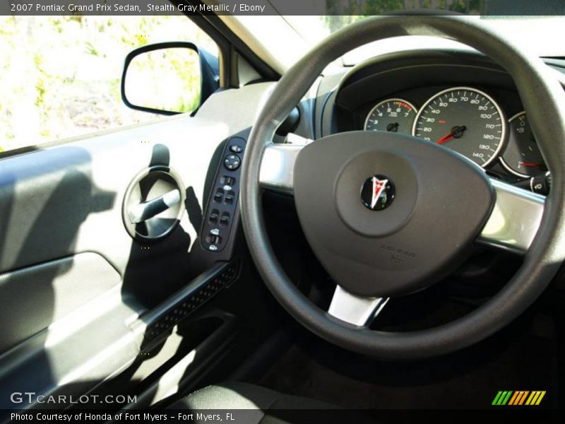 Stealth Gray Metallic / Ebony 2007 Pontiac Grand Prix Sedan