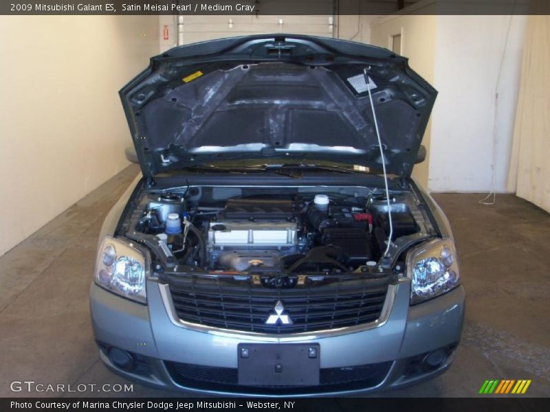 Satin Meisai Pearl / Medium Gray 2009 Mitsubishi Galant ES