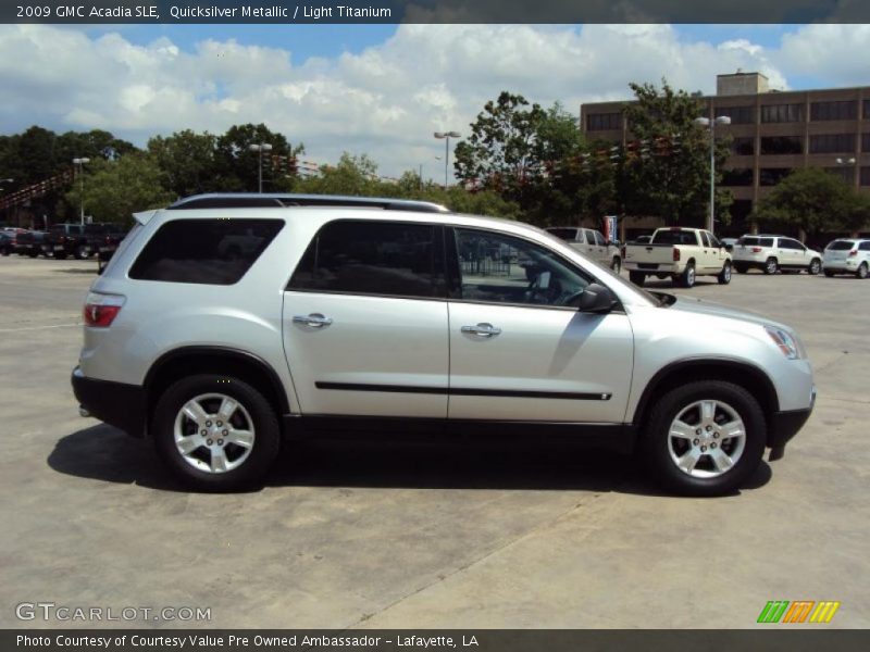 Quicksilver Metallic / Light Titanium 2009 GMC Acadia SLE