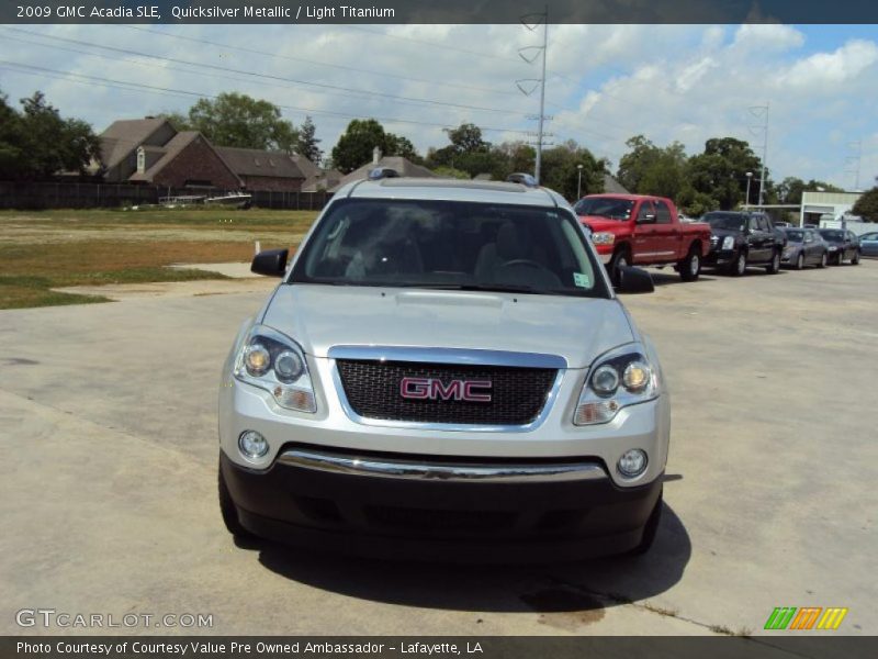 Quicksilver Metallic / Light Titanium 2009 GMC Acadia SLE