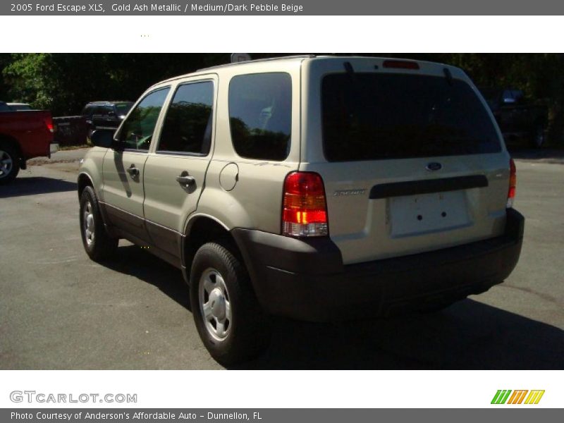 Gold Ash Metallic / Medium/Dark Pebble Beige 2005 Ford Escape XLS