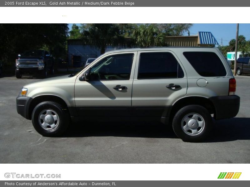 Gold Ash Metallic / Medium/Dark Pebble Beige 2005 Ford Escape XLS