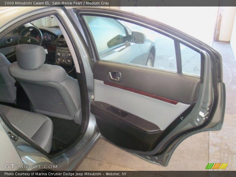 Satin Meisai Pearl / Medium Gray 2009 Mitsubishi Galant ES