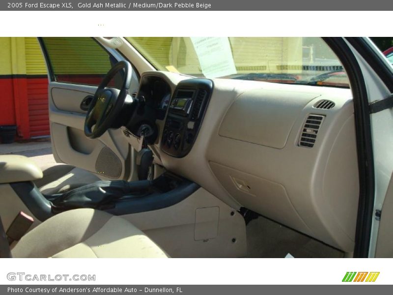 Gold Ash Metallic / Medium/Dark Pebble Beige 2005 Ford Escape XLS