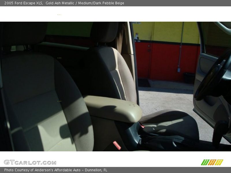 Gold Ash Metallic / Medium/Dark Pebble Beige 2005 Ford Escape XLS