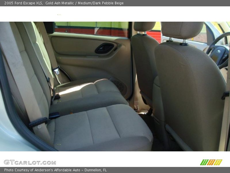 Gold Ash Metallic / Medium/Dark Pebble Beige 2005 Ford Escape XLS