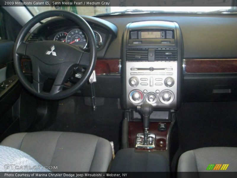 Satin Meisai Pearl / Medium Gray 2009 Mitsubishi Galant ES