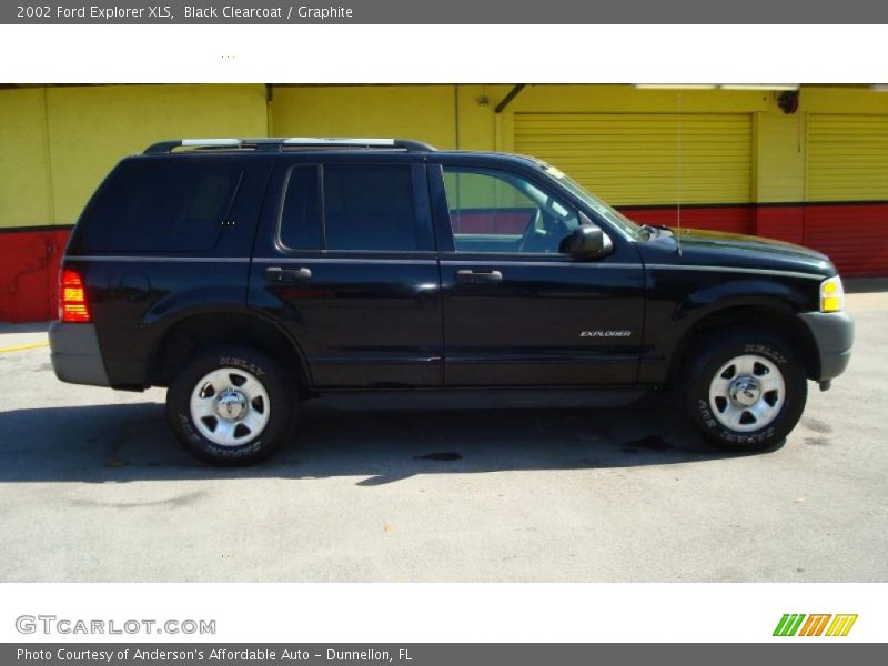 Black Clearcoat / Graphite 2002 Ford Explorer XLS
