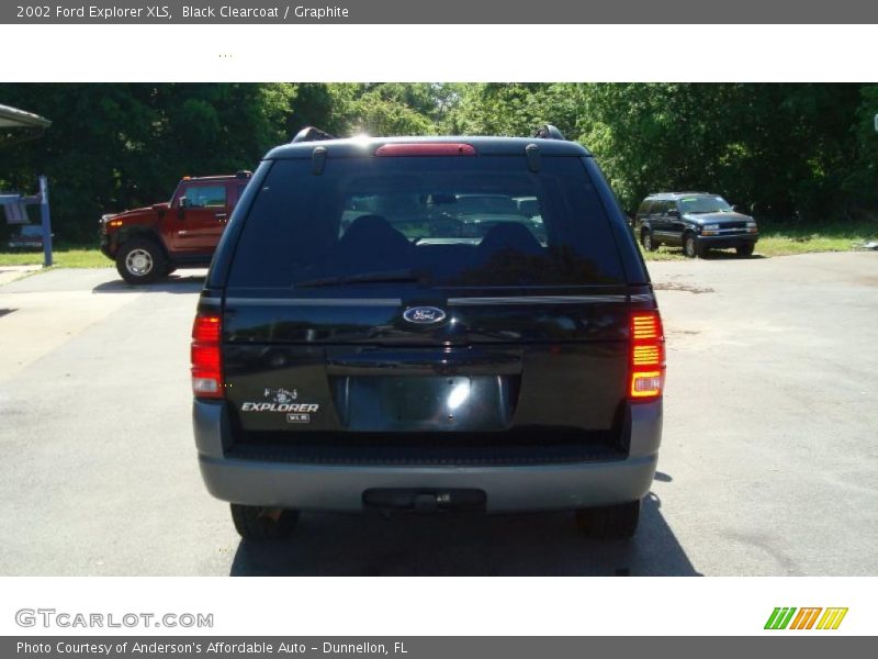 Black Clearcoat / Graphite 2002 Ford Explorer XLS