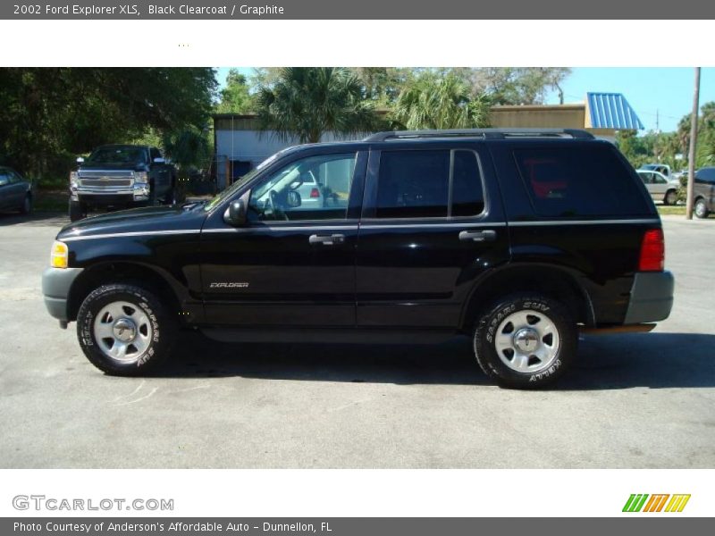 Black Clearcoat / Graphite 2002 Ford Explorer XLS