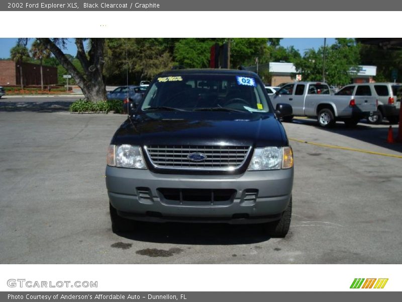 Black Clearcoat / Graphite 2002 Ford Explorer XLS